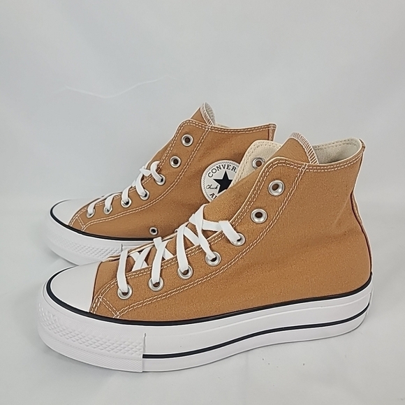 NEW Converse All Star Hi Top Women's Gingersnap Athletic Sneaker Sz 8.5 NIB - Picture 3 of 8
